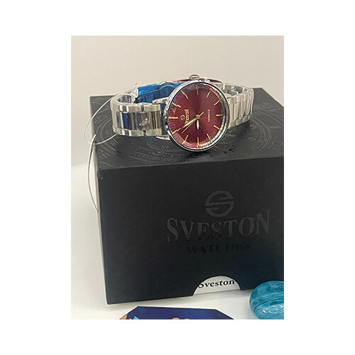 Sveston Women Watch with Bracelet Crystal color stones             SKU-238