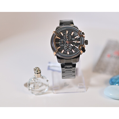 Watch -  Brand - BELLEDA - for Men- Color -Black - Inner Black             SKU-546