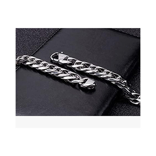 Men Women Necklace Silver             SKU-1088