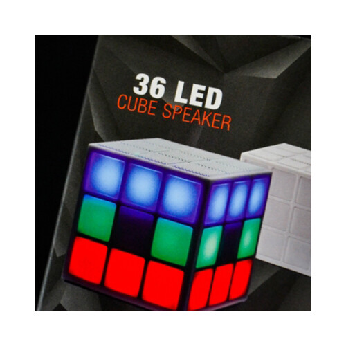 36 LED cube Speaker             SKU-1162