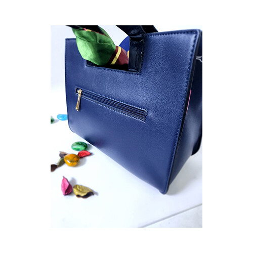 CB Chrisbella- Aopiya Leather Industrial LLC - Navy Color             SKU-1219