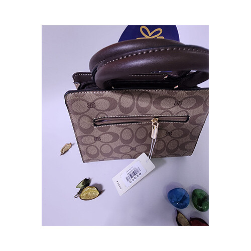 BagCo Womens Brand - Hand Bag Kaaki Color             SKU-2069
