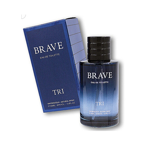 Brave Eau De Toliette TRI 100ml Natural Spray             SKU-1910
