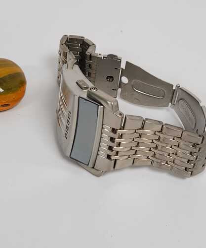 Used Men Watch Brands  Diesel Digital Silver    SKU-2132