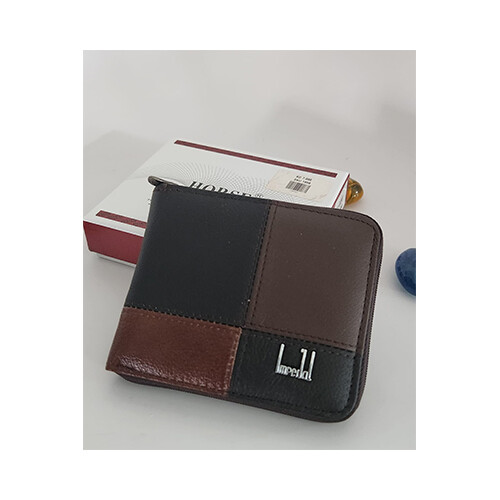 Horse Men Wallet  Brown Black           SKU-1659