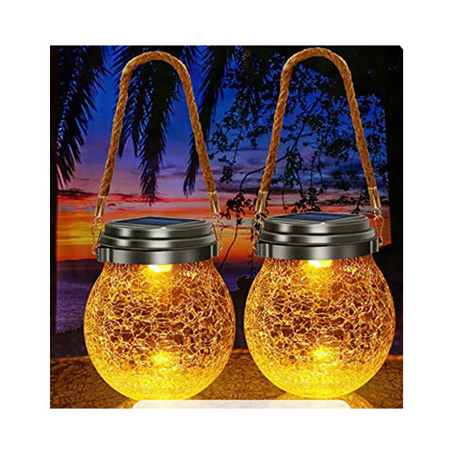 Solar Glass Decoration Light           SKU-323