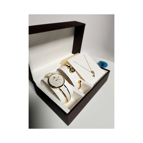 Silver Set with Dimaond Stones             SKU-1072