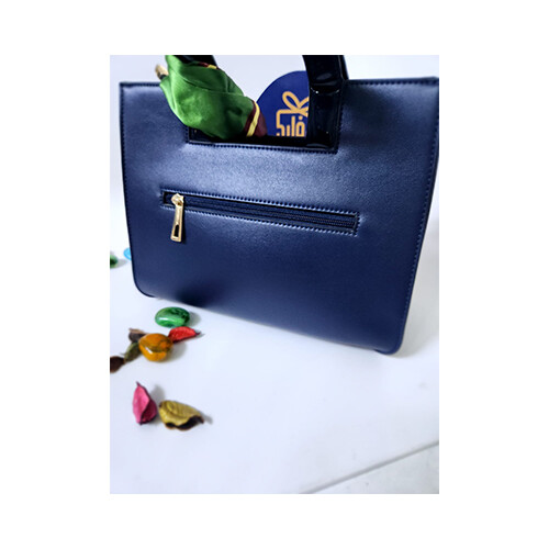 CB Chrisbella- Aopiya Leather Industrial LLC - Navy Color             SKU-1219