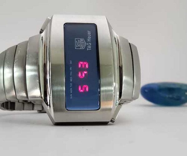 Used Men Watch Brands TaGHuer - Blue Digital     SKU-2121