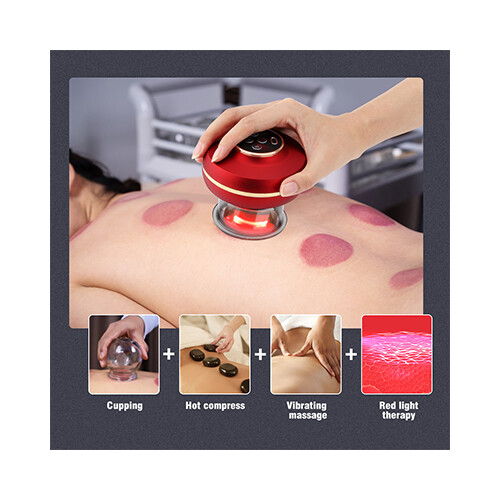 Intelligent Breathing Cupping Massager             SKU-2015