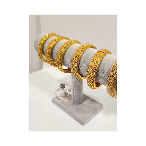 Trend 18K Pleated Italian 24K Gold             SKU-1029