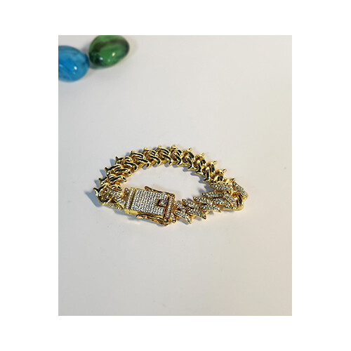 Men Women Bracelet Gold Silver12 Shapes             SKU-1091