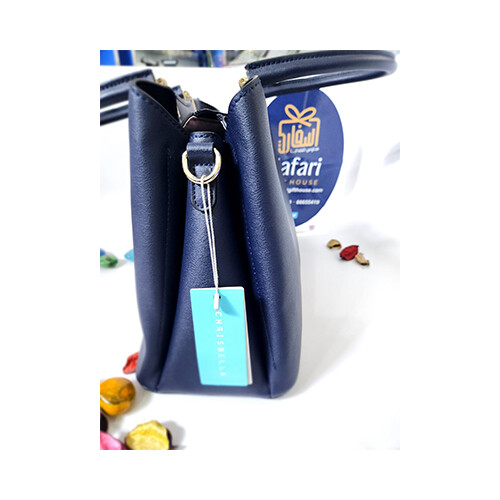 CB Chrisbella- Aopiya Leather Industrial LLC - Navy Color             SKU-1216