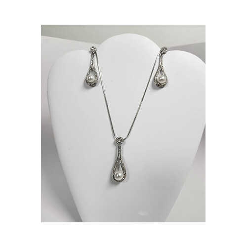 Accessories - W - Set - Color - Silver Pearl       SKU-654