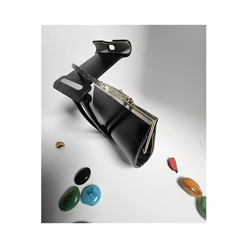 Black Swarovski Bag             SKU-705