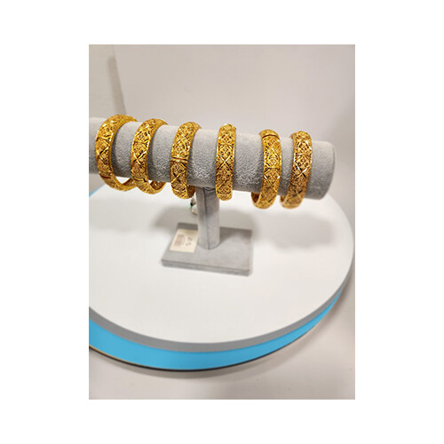 Trend 18K Pleated Italian 24K Gold             SKU-1029