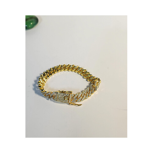 Men Women Bracelet Gold Silver12 Shapes             SKU-1091