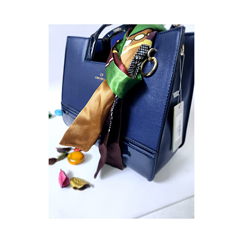 CB Chrisbella- Aopiya Leather Industrial LLC - Navy Color             SKU-1219