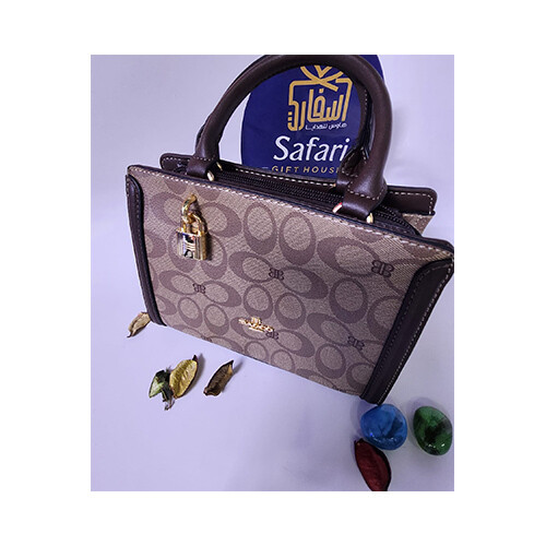 BagCo Womens Brand - Hand Bag Kaaki Color             SKU-2069