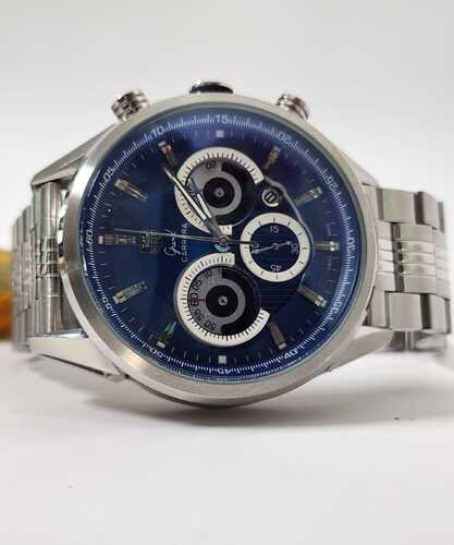 Used Men Watch Brands TaGHuer Gran Carrera Blue Silver   SKU-2122