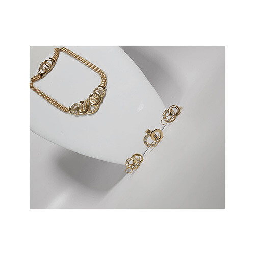 Necklace Set Gold Rings Set     SKU-2023