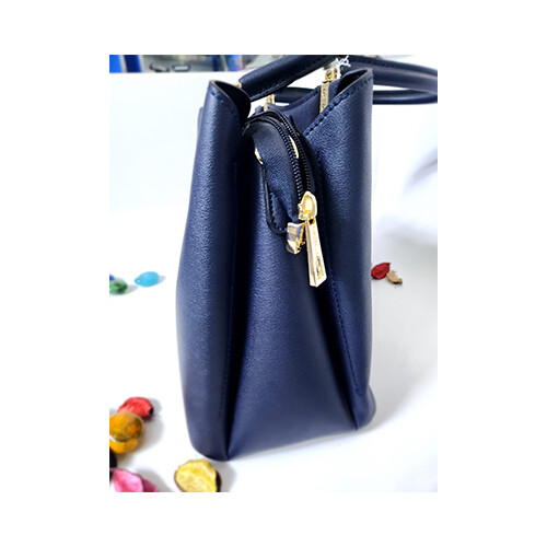 CB Chrisbella- Aopiya Leather Industrial LLC - Navy Color             SKU-1216