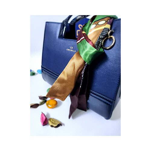 CB Chrisbella- Aopiya Leather Industrial LLC - Navy Color             SKU-1219