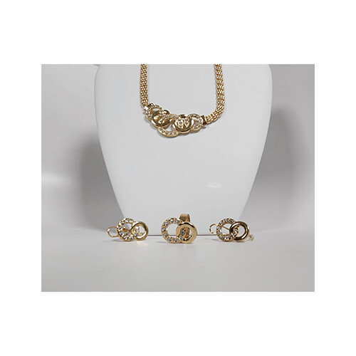 Necklace Set Gold Rings Set     SKU-2023