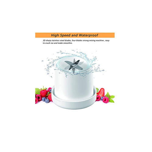 عصير طازج خلاط فواكه صغير محمول 350 مل           SKU-318