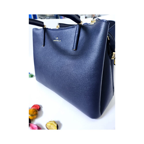 CB Chrisbella- Aopiya Leather Industrial LLC - Navy Color             SKU-1216