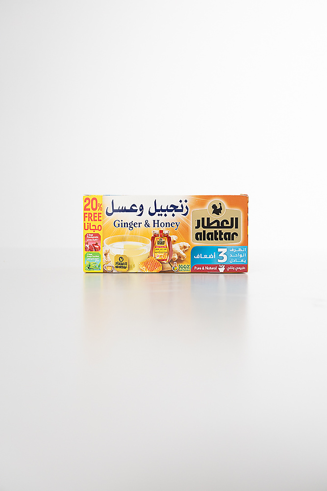 شاي بالزنجبيل والعسل