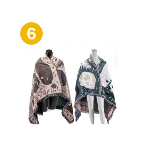 GR409 بطانية أريكة على الطراز البوهيمي 180×130 سم - الشكل 6