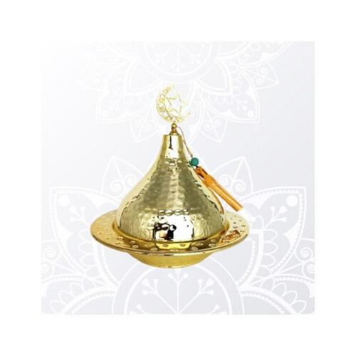 PT300  تمريه مزخرفه معدن باللون الذهبي