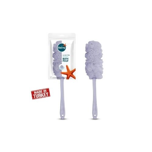 ليفة حمام مع مقبض للمسك - بنفسجي | لجميع أنواع البشرة كثيفة الرغوة - PT103