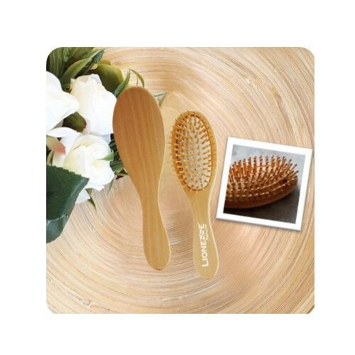 PT178 فرشاة شعر طبية خشبية