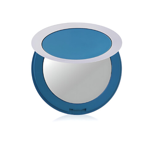 PT145 مرآه مكياج دائرية  ازرق