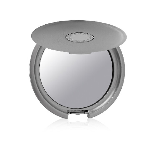 PT144 مرآه مكياج دائرية سلفر