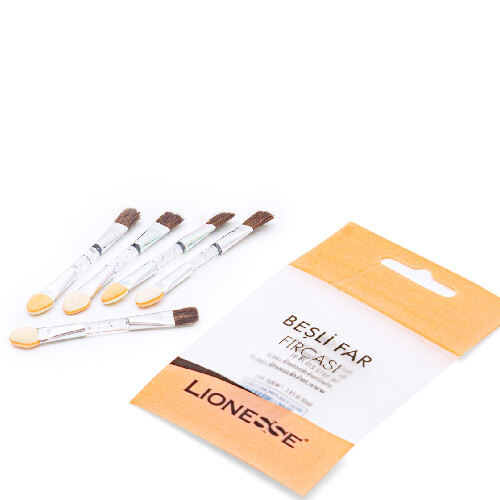 PT138 أداة لتحديد كريم الأساس للوجه  5 قطع-  ماركة Lionesse