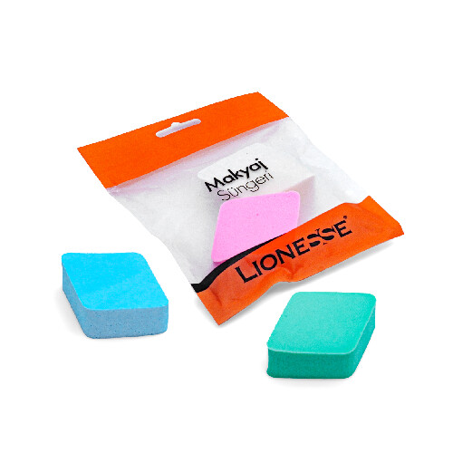 PT132 اسفنجه كريم الأساس 4 قطع- Lionesse
