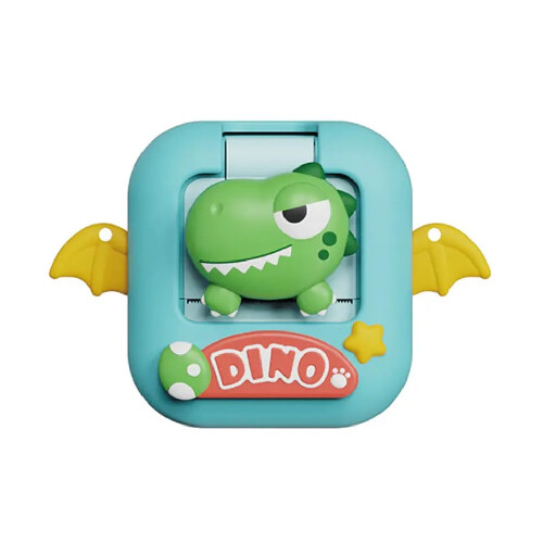 PT186 كاميرا فيديو رقمية وطباعة فورية  شكل ديناصور للأطفال والبنات والأولاد