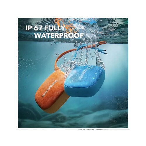 GR3130 مكبر صوت بحجم الجيب اللون احمر