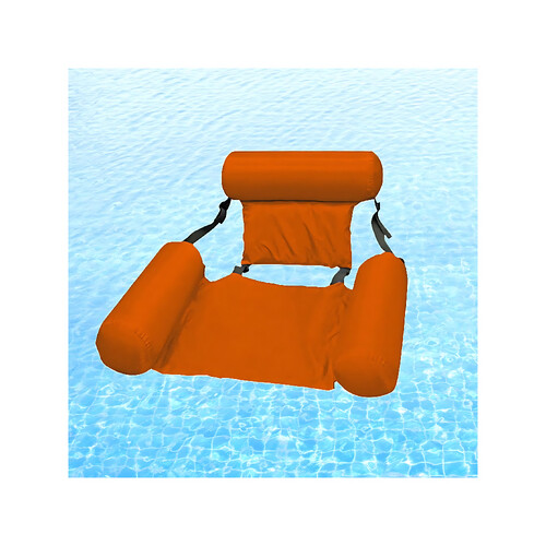 GR3118 طفاحية الكرسي العائم. قابل للنفخ - اللون احمر