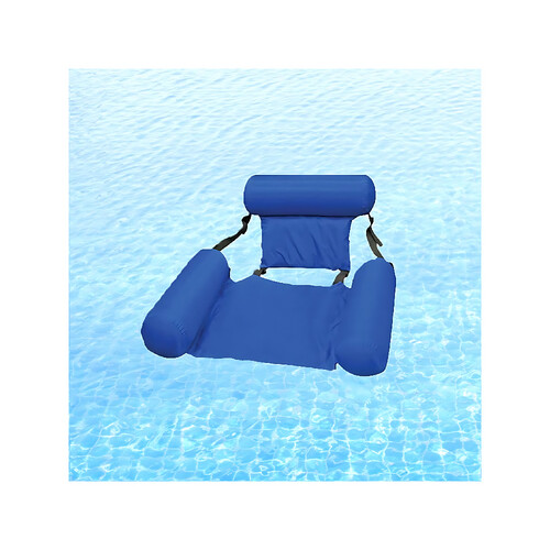 GR3116 طفاحية الكرسي العائم. قابل للنفخ - اللون ازرق