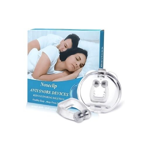 GR448 مشبك أنف سيليكون مغناطيسي صغير مزود بفتحات تهوية 2 قطعة