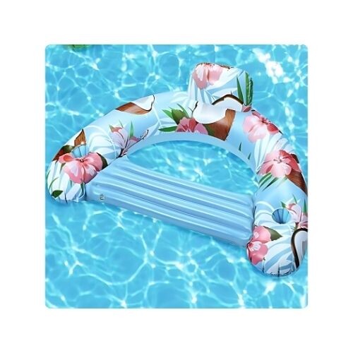 GR507 مسبح مائي قابل للنفخ بمقعد خلفي،  - الشكل جوز الهند