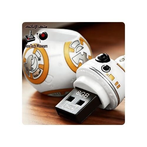 GR3237 فلاش ميموري BB-8 ستار وورز STAR WARS ماركة TCHIBO مساحة ٨ جيجا
