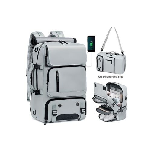 GR616 حقيبة ظهر نايلون متعددة الاستخدامات قياس 46 × 30 × 13 سم