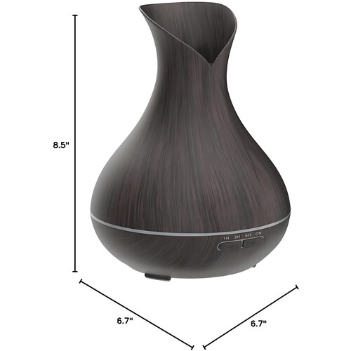 GR3175 موزع روائح الزيوت العطرية بسعة 400 مل مع جهاز تحكم عن بعد