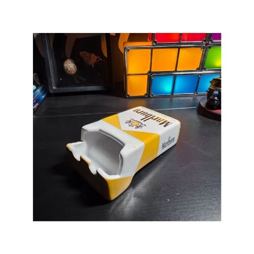 ATM1165 طفاية لون اصفرحجم 10.5x5.5 cm