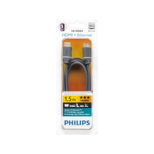 GR3269 كابل HDMI متوافق مع تقنية 3D من Philips SWV4432S/10 بطول 1.5 متر
